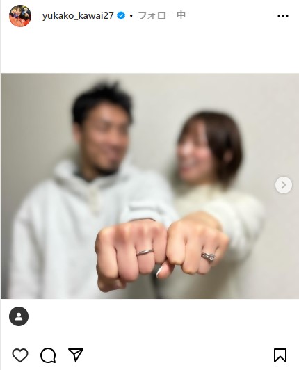 川井友香子のインスタグラムから