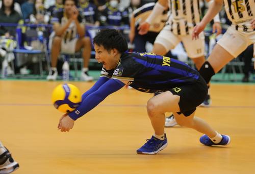 バレー 北海道からパリ五輪へ 落とさない男 リベロ山本智大は どんな時もあきらめない - バレーボール写真ニュース