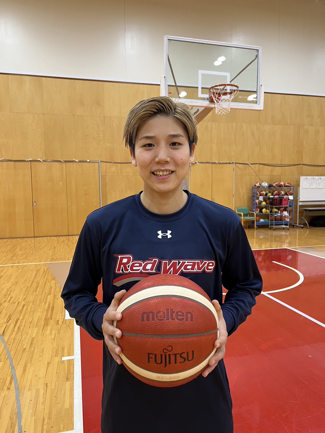 自身3度目の五輪出場を目指す町田（富士通提供）