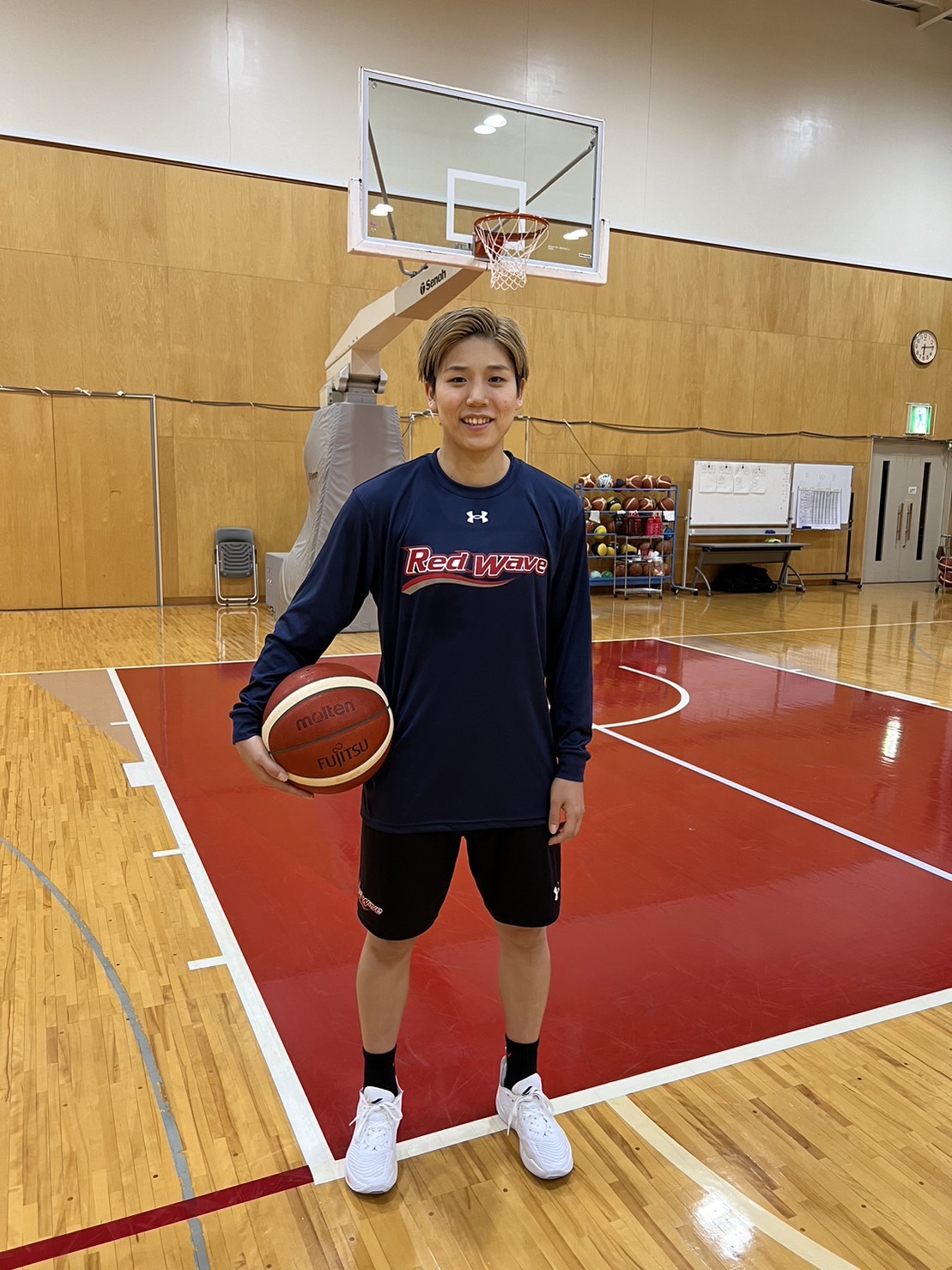 自身3度目の五輪出場を目指す町田（富士通提供）