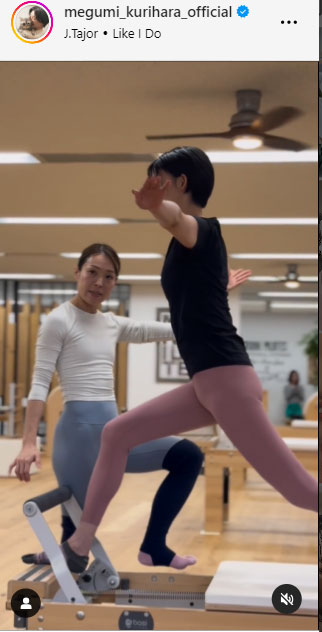 栗原恵のインスタグラムから
