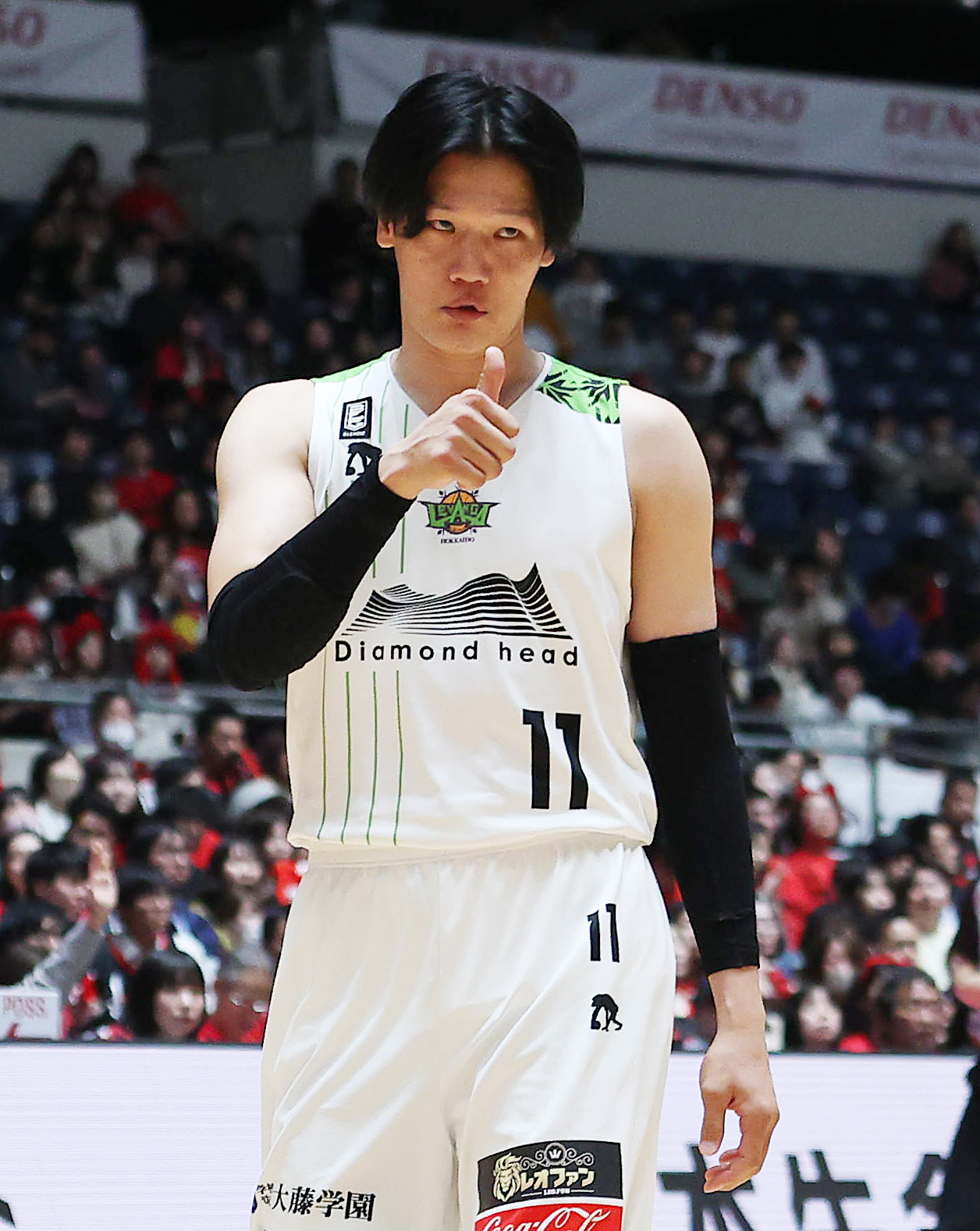 レバンガ北海道の桜井良太（2023年12月20日撮影）