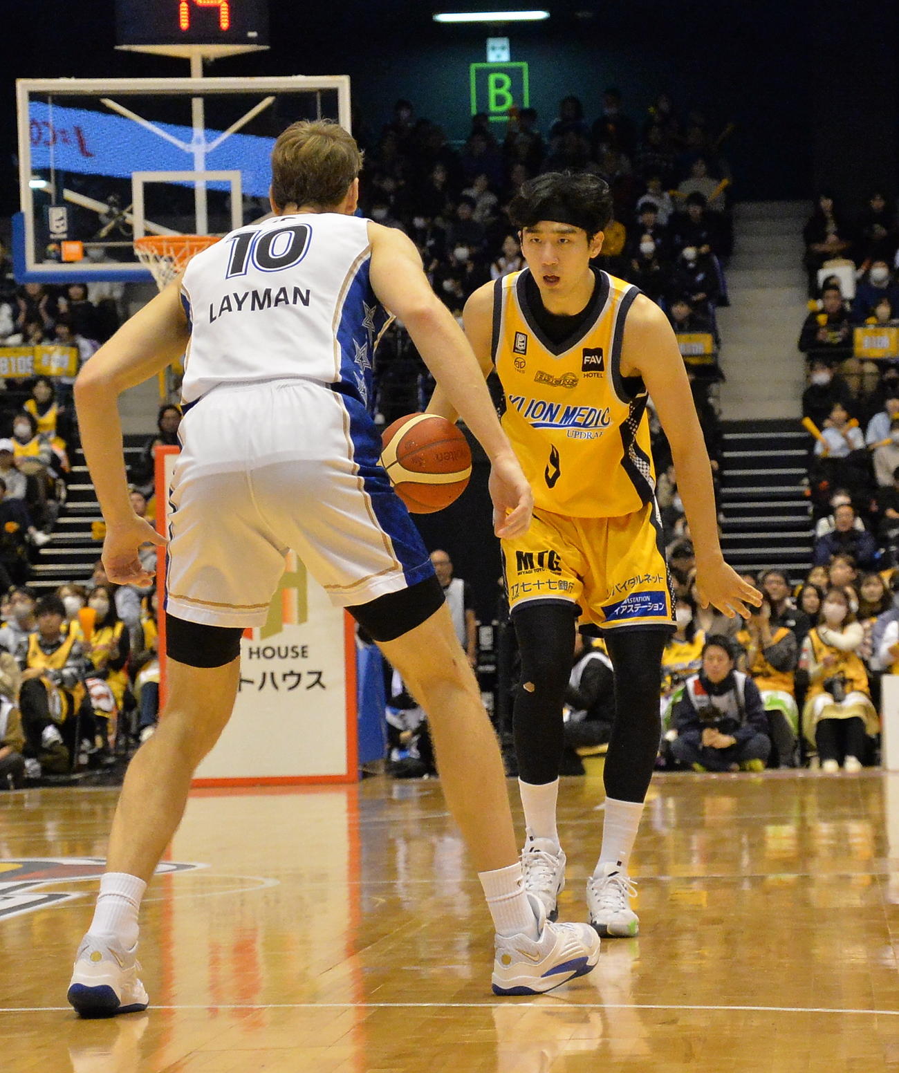 仙台ではトップチーム唯一のオールスター選出となったヤン（右）