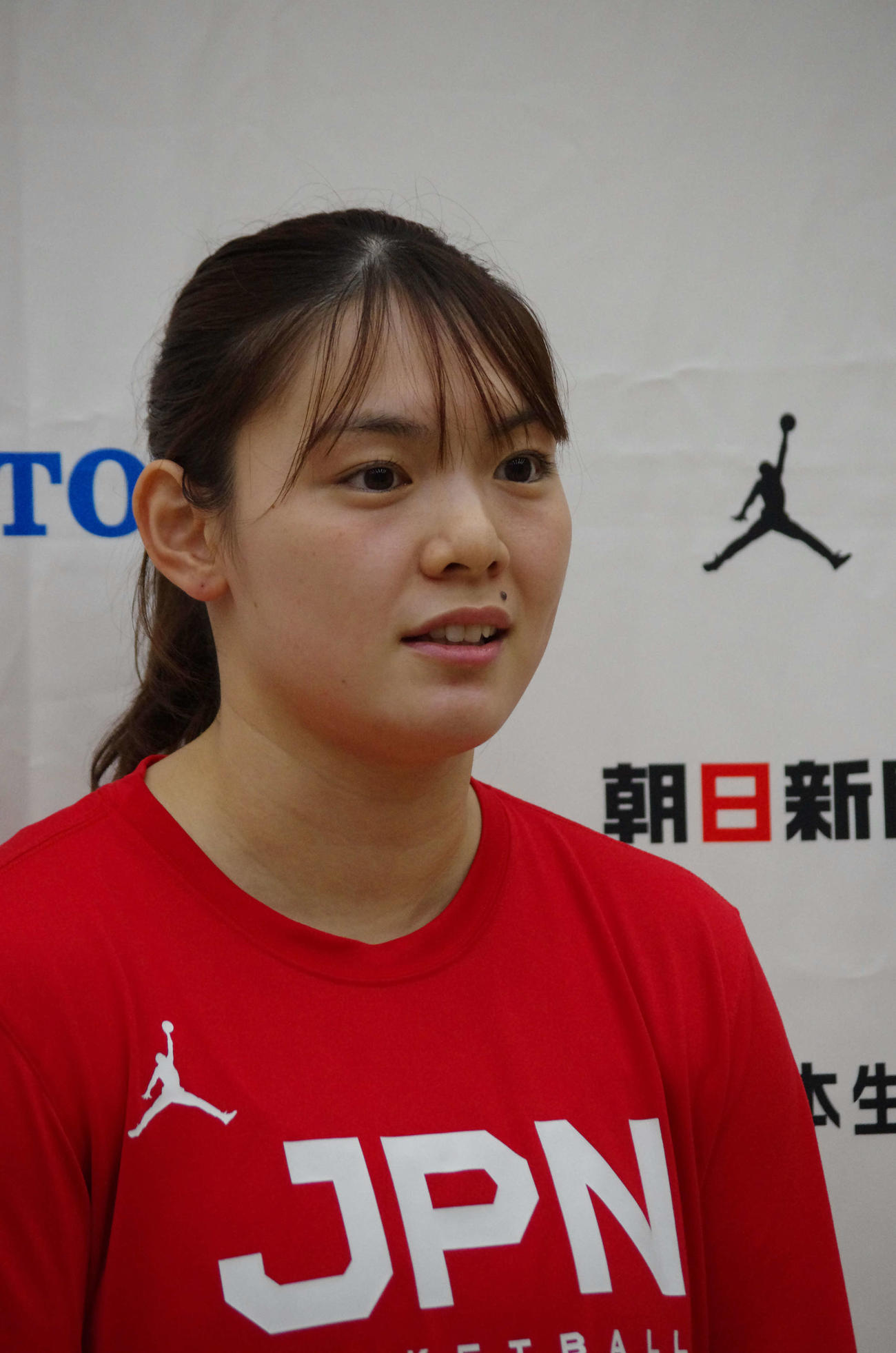 バスケットボール3人制の女子日本代表候補の宮下