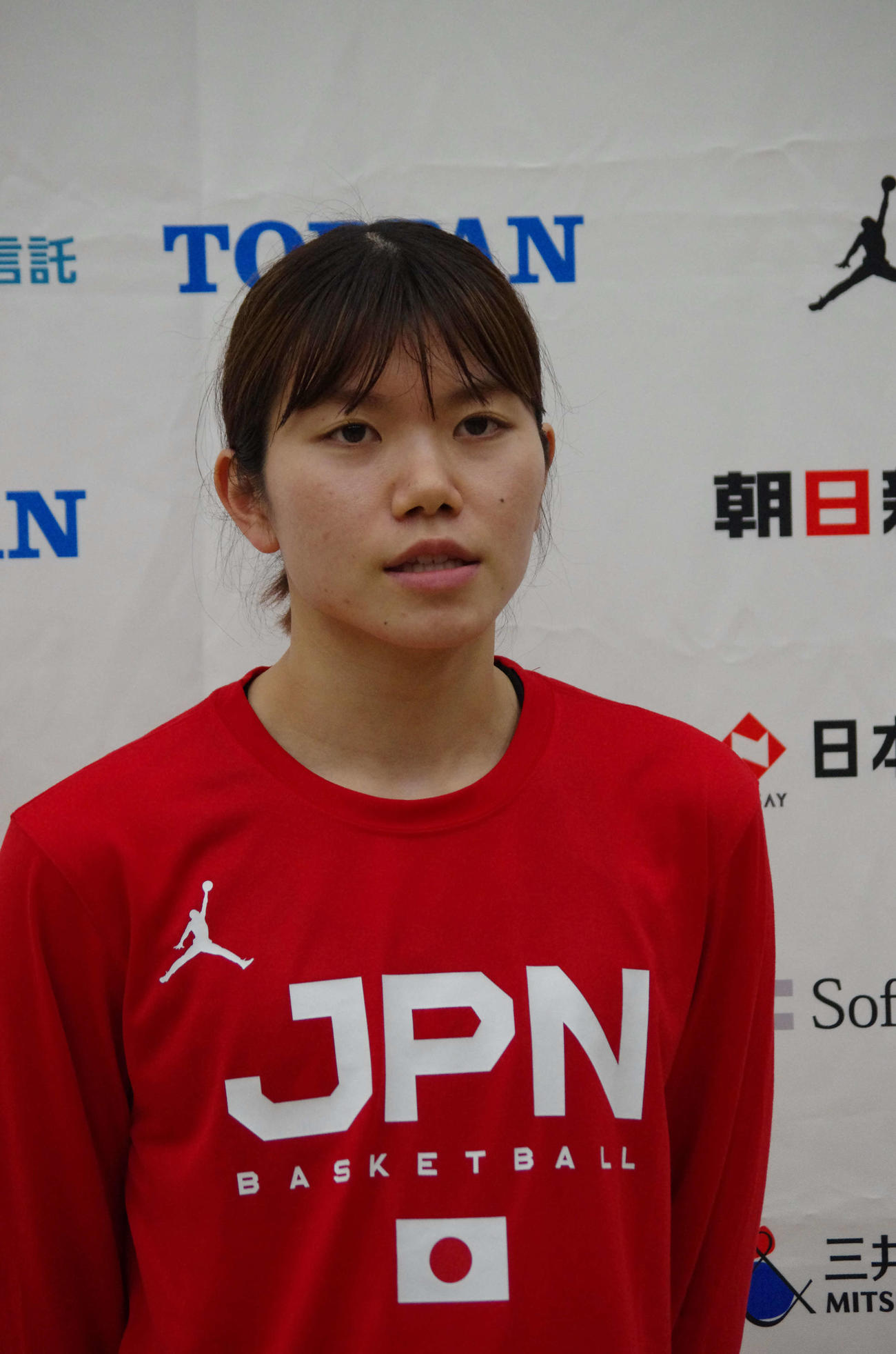 バスケットボール3人制の女子日本代表候補の高田