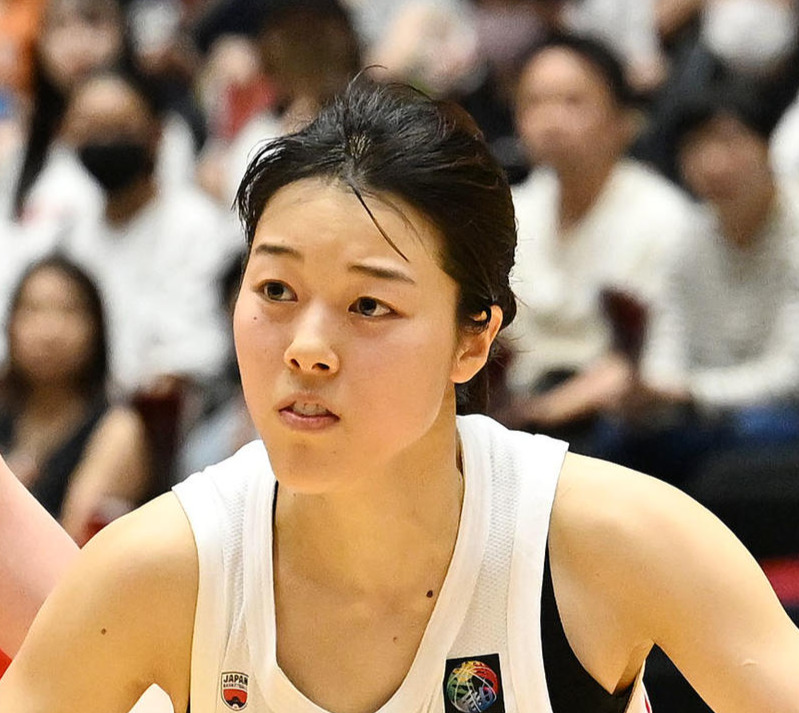 バスケットボール女子日本代表の山本麻衣（2023年6月17日撮影）