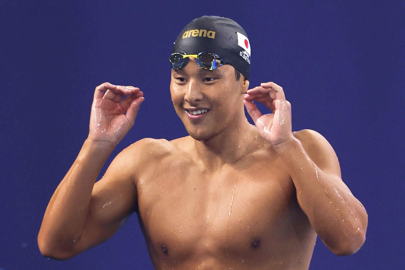 男子200メートル個人メドレーで4位だった瀬戸大也（共同）