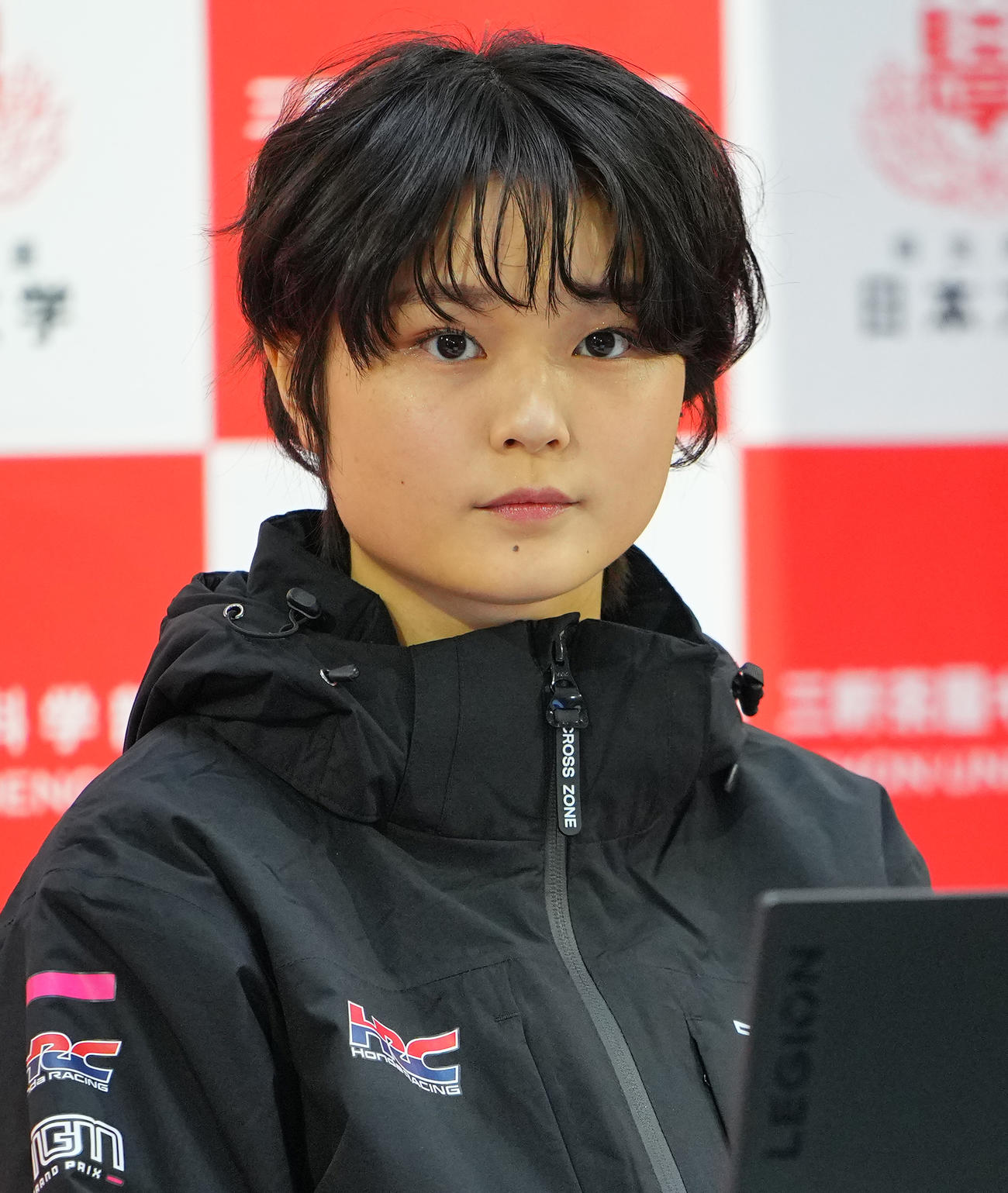 会見するJujuこと野田樹潤
