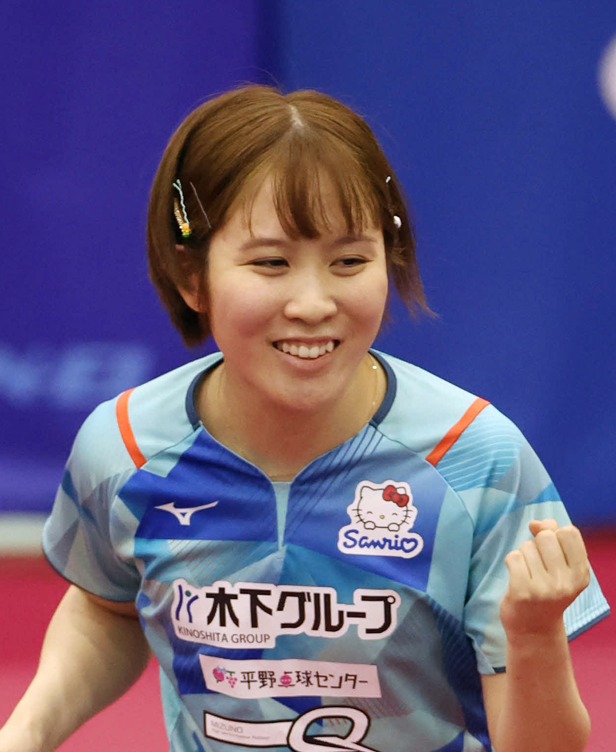 平野美宇（2023年7月23日撮影）