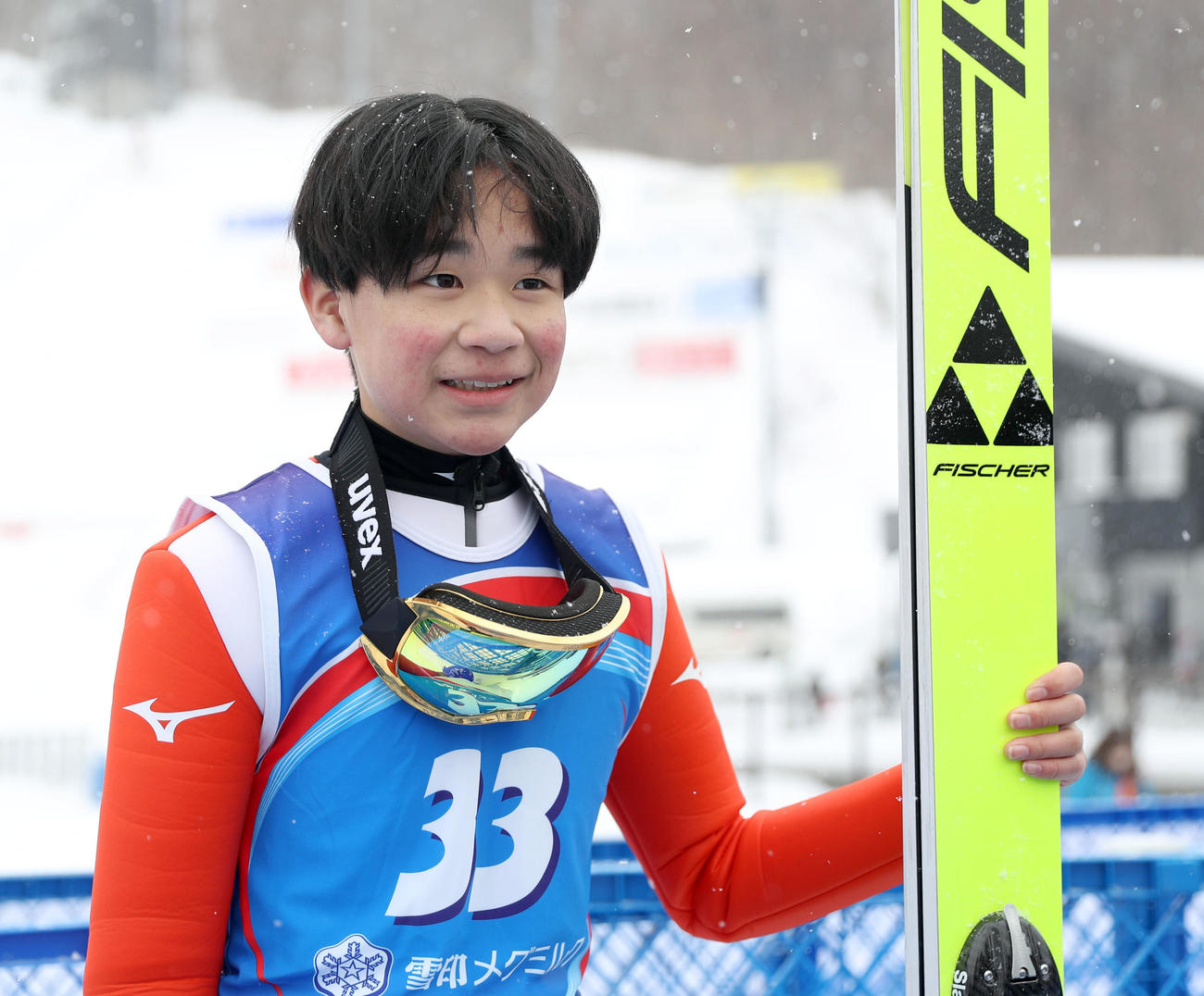 岡部凛大郎（2023年2月4日撮影）