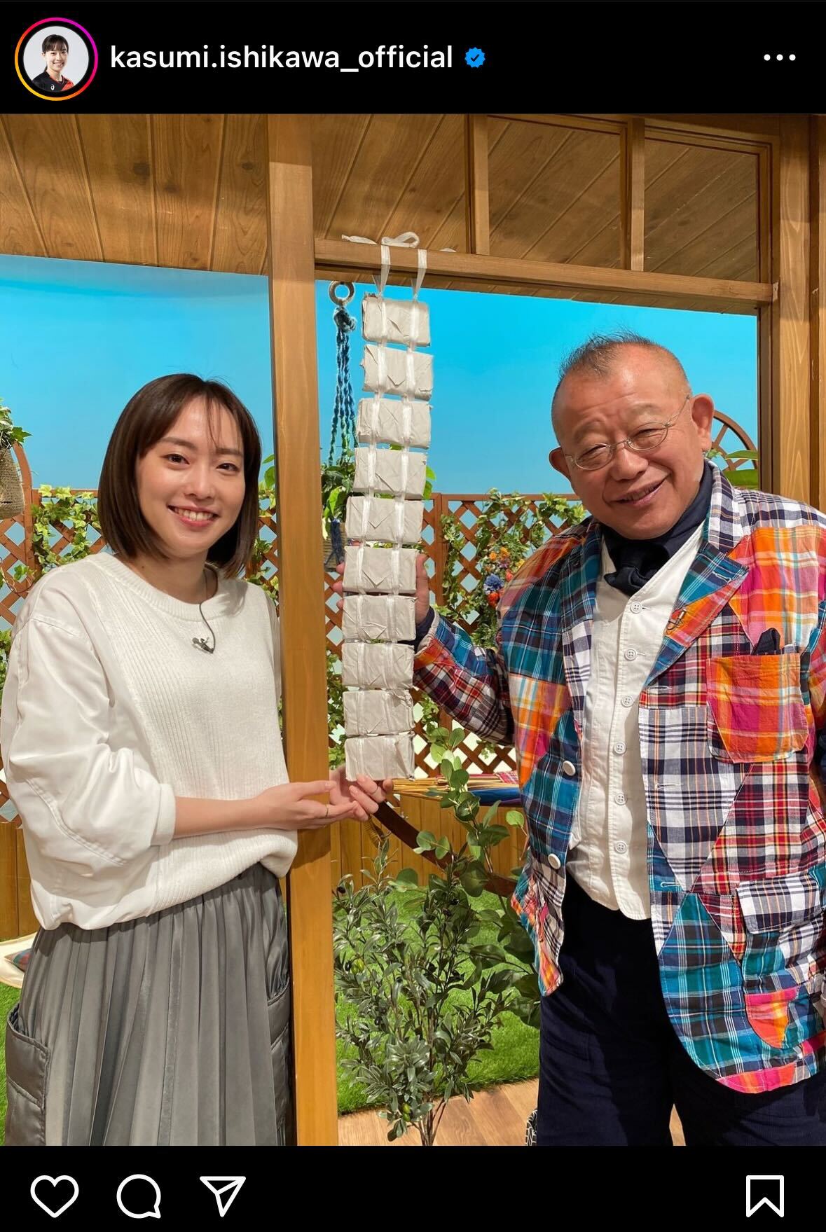 石川佳純さんインスタグラムから