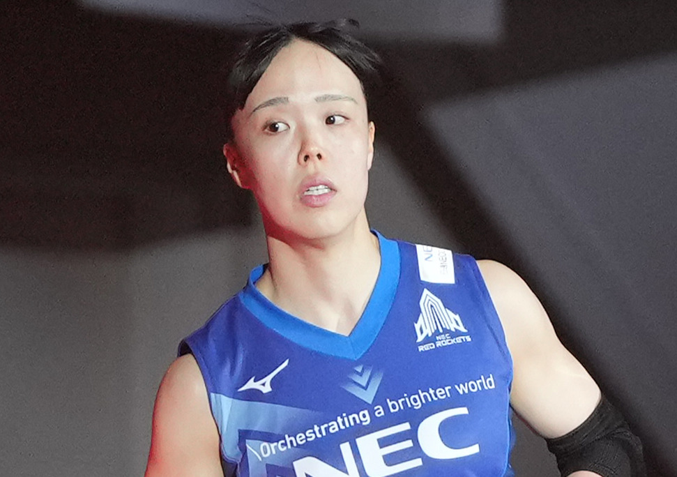 NEC小島満菜美（2024年3月3日撮影）
