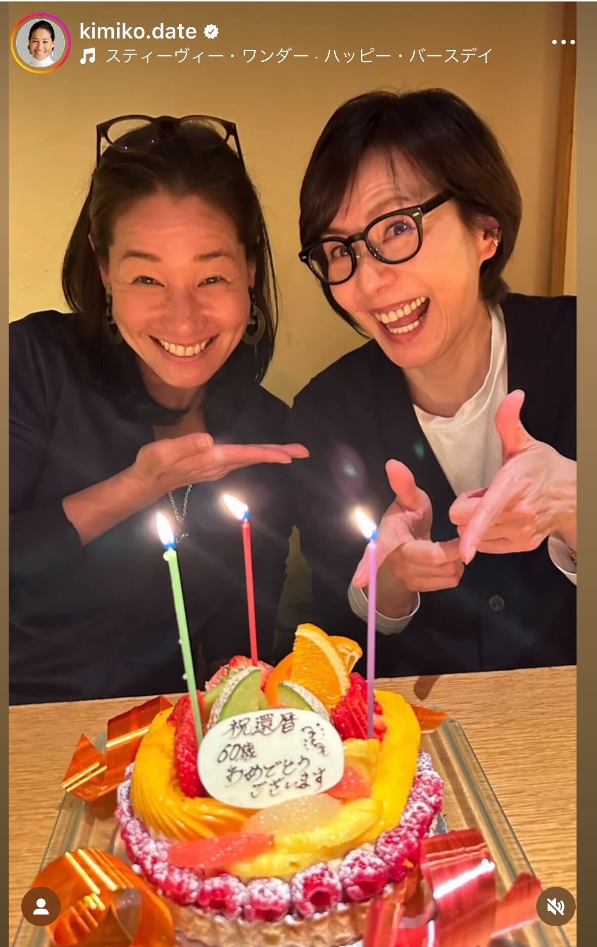 伊達公子のインスタグラムから