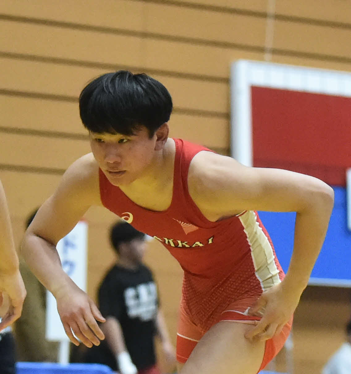 71キロ級で3回戦進出を決めた八海・山田