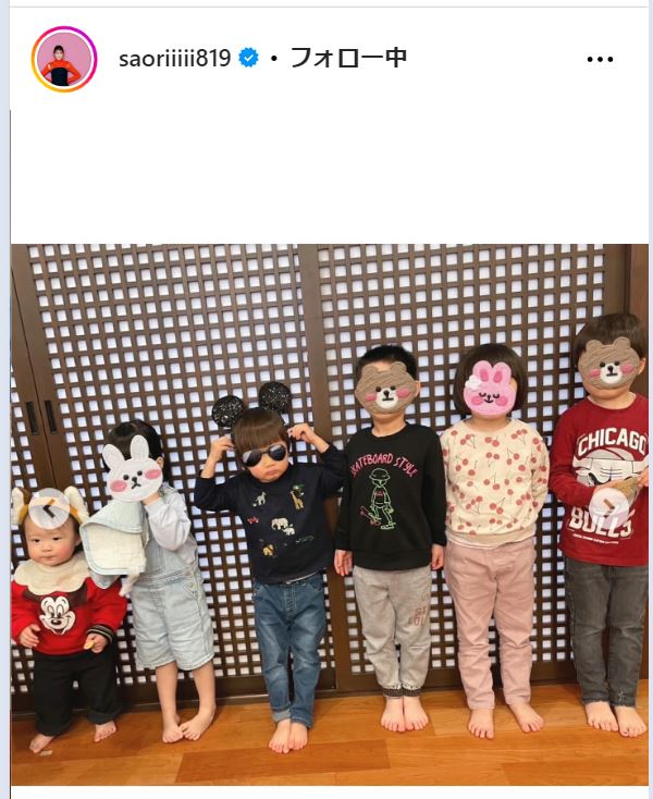 木村沙織さんのインスタグラムから