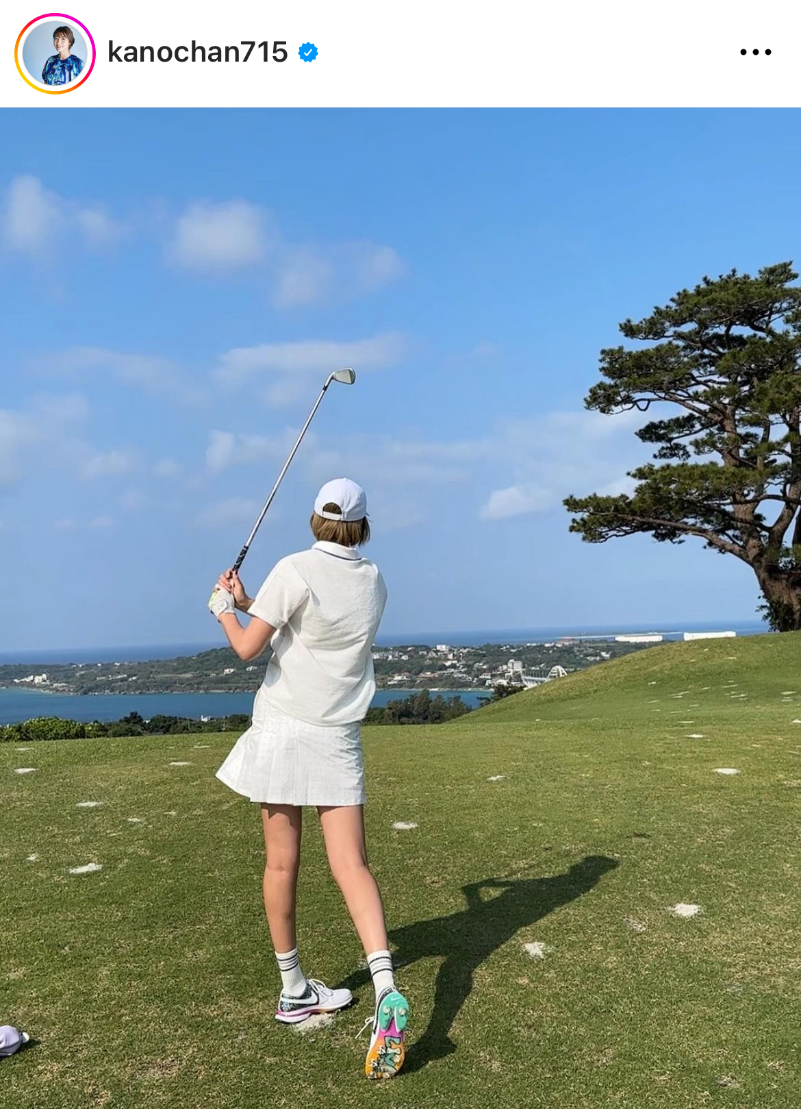 狩野舞子さんのインスタグラムから
