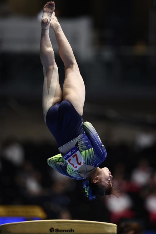 体操】宮田笙子、全日本選手権初優勝でパリ五輪代表に前進「観客を楽し