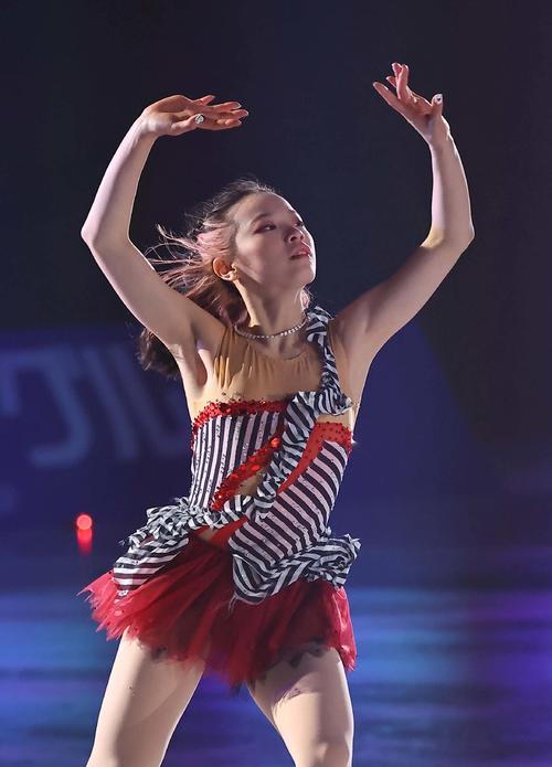 ブルーム・オン・アイス2024で演技する川勝玲奈（撮影・上田博志）