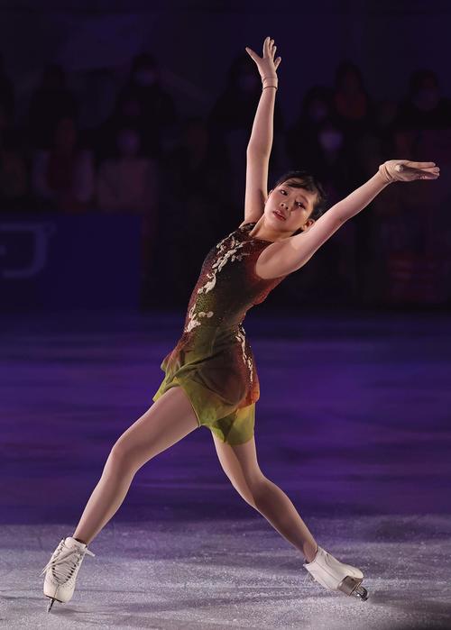 ブルーム・オン・アイス2024で演技する柴山歩（撮影・上田博志）