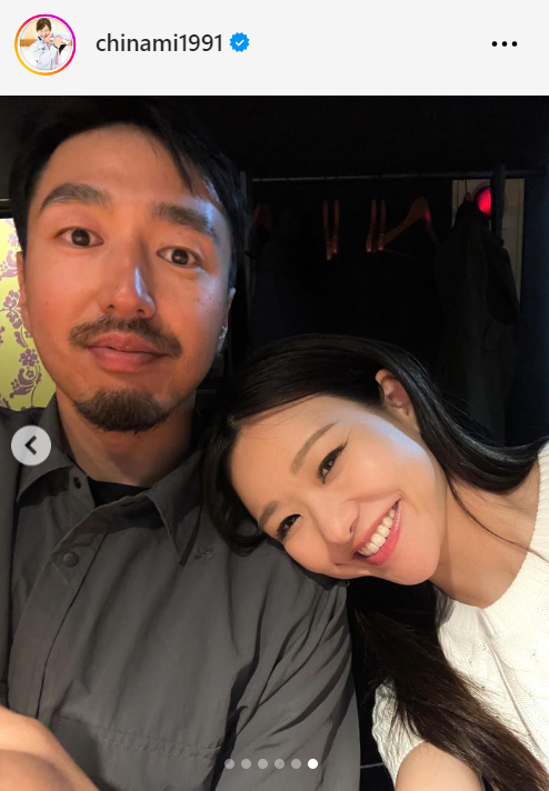吉田知那美のインスタグラムから