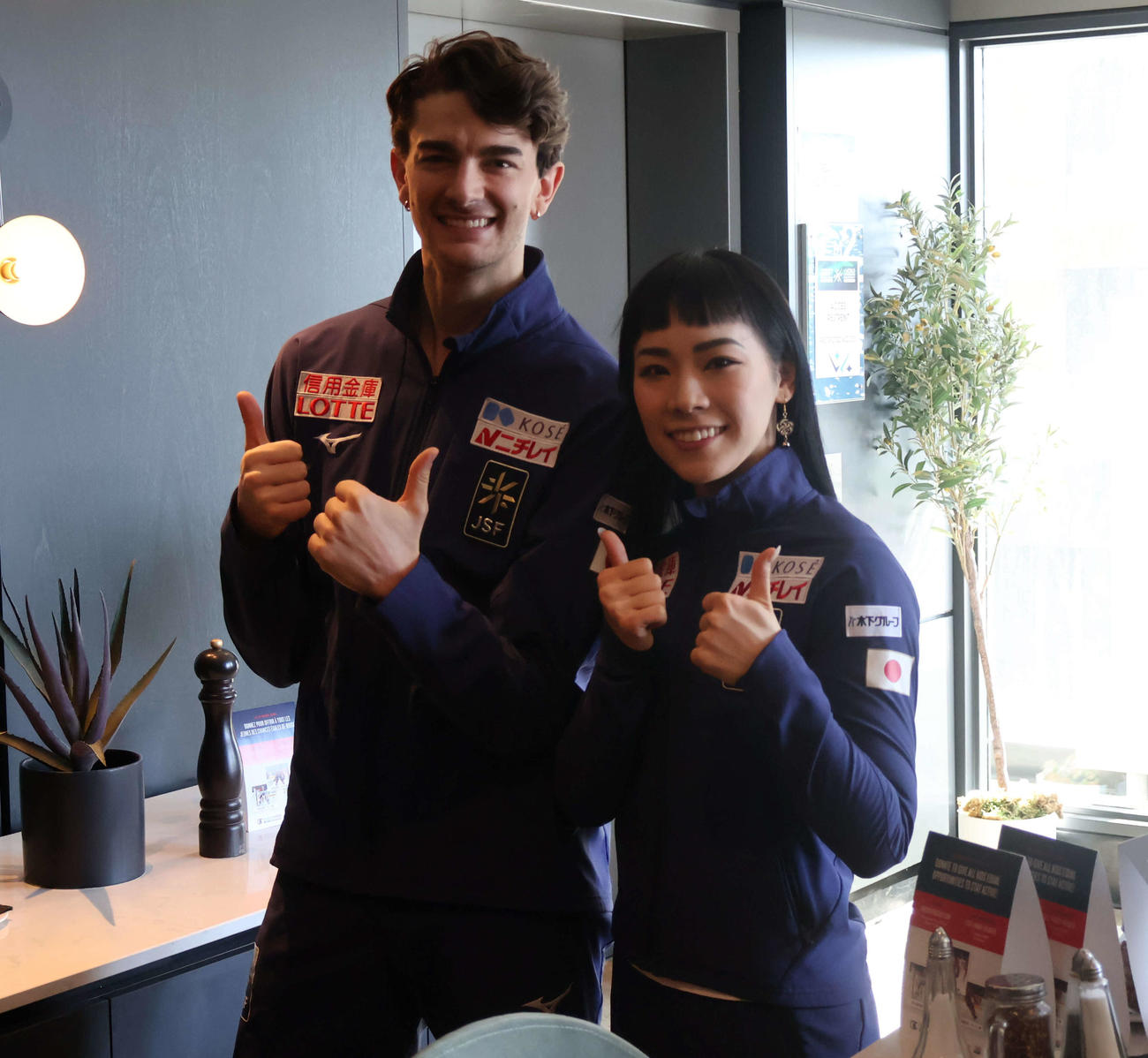 世界選手権アイスダンス18位の小松原美里と尊