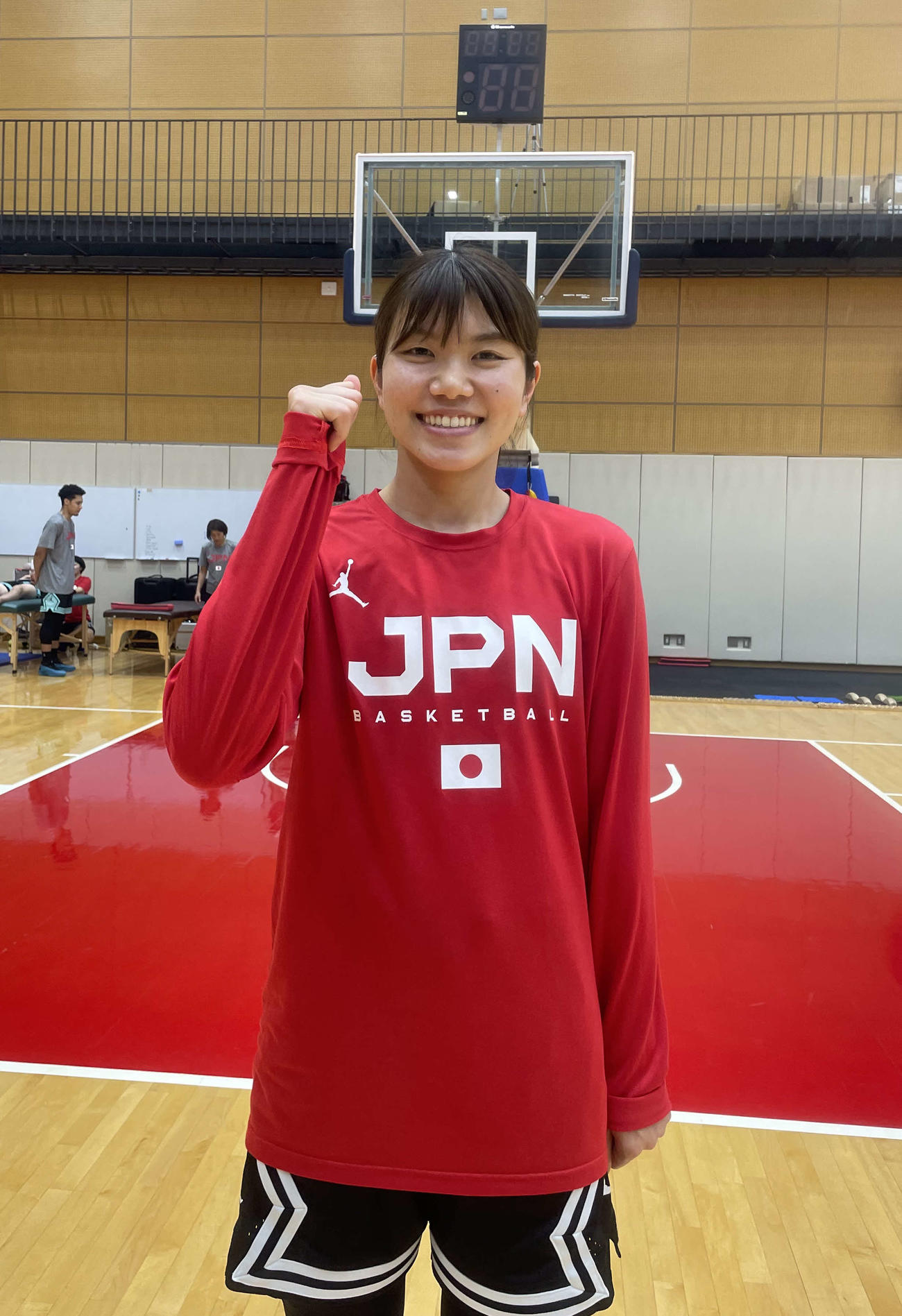 3人制バスケットボール女子日本代表候補の高田