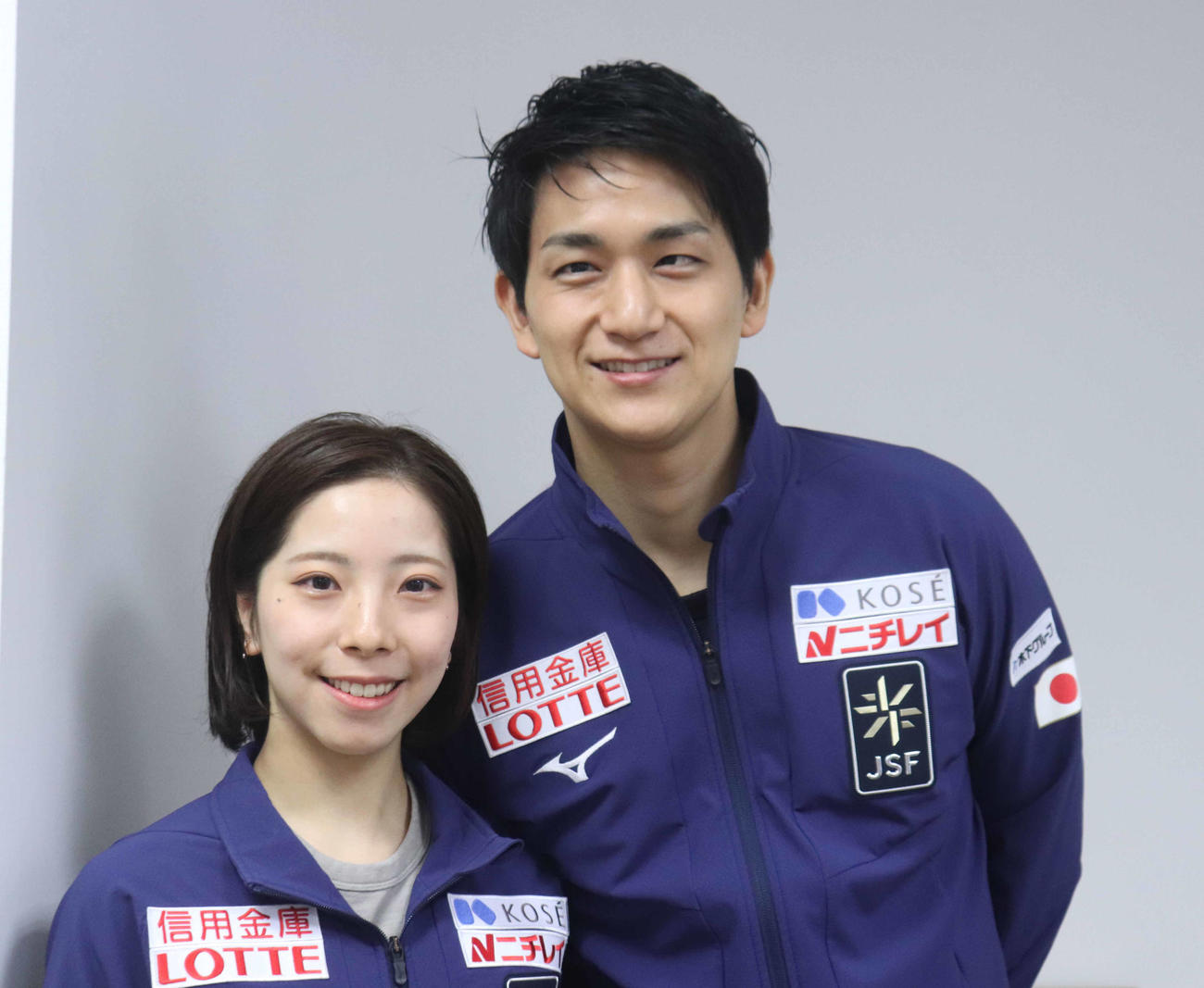 三浦璃来、木原龍一組（2024年2月撮影）