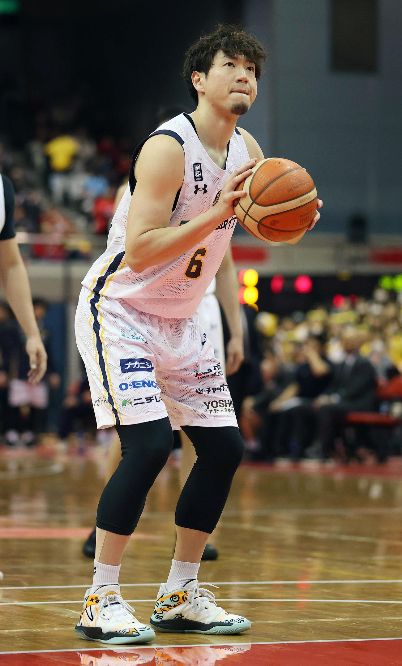 宇都宮の比江島慎（2024年3月27日撮影）