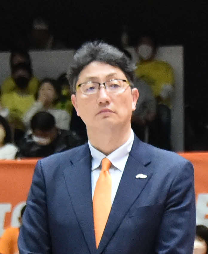 新潟BBラビッツの来季監督に就任する東英樹氏（2023年5月撮影）
