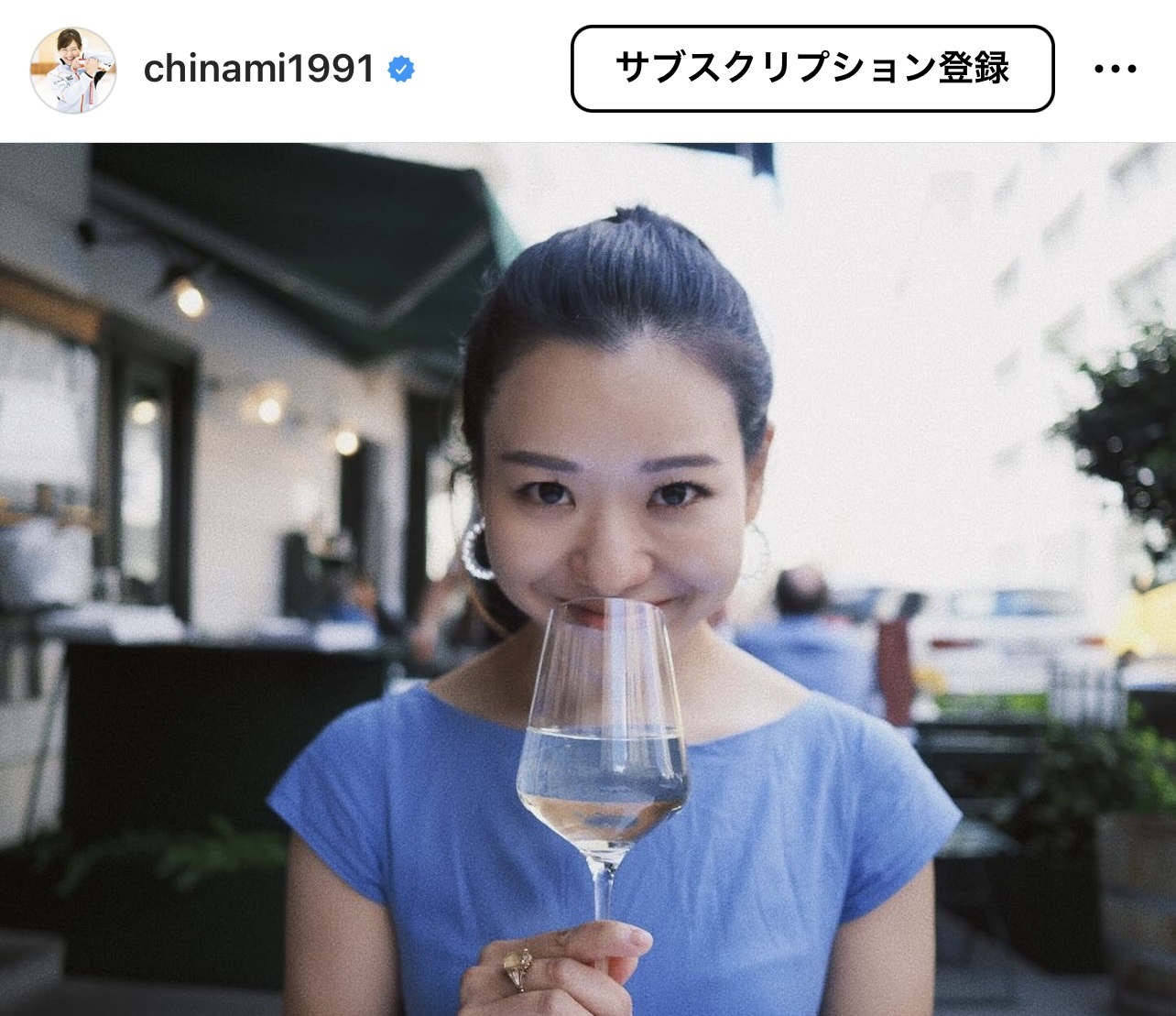 （吉田知那美のインスタグラムから）