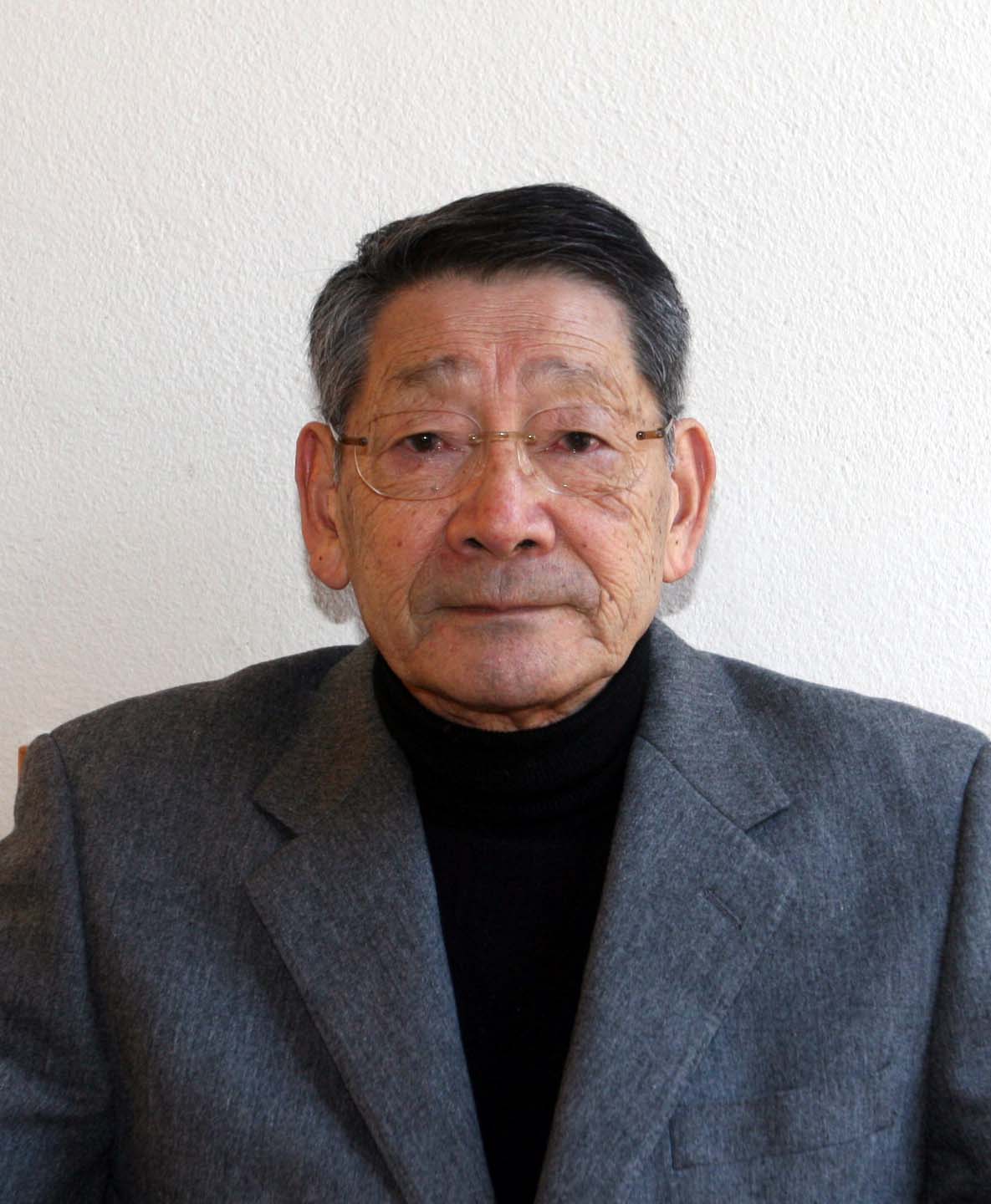 笠谷幸生さん（2012年4月撮影）