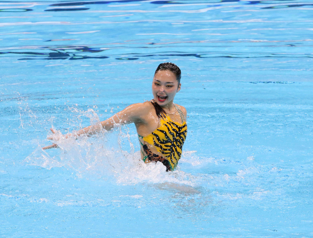 ソロFRで優勝した川瀬由華