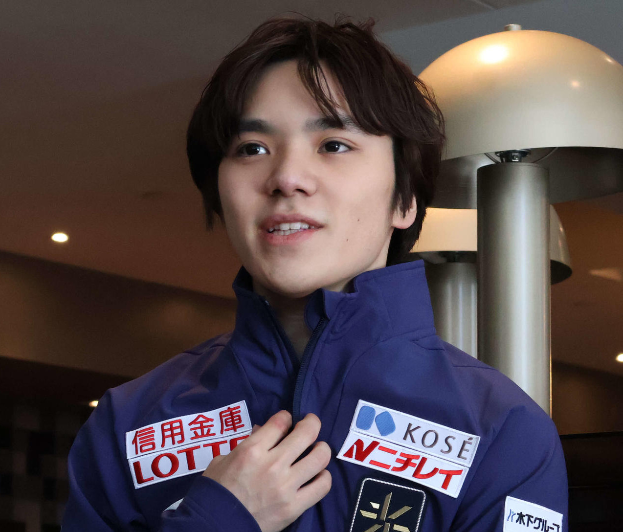 宇野昌磨（2024年3月24日撮影
）