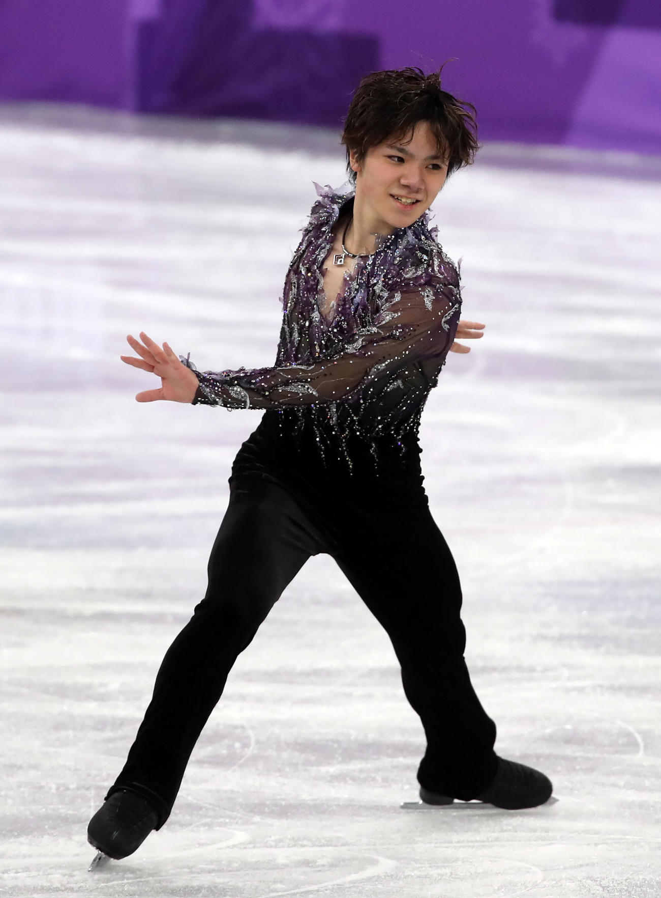 2018年2月　華麗に舞う宇野昌磨
