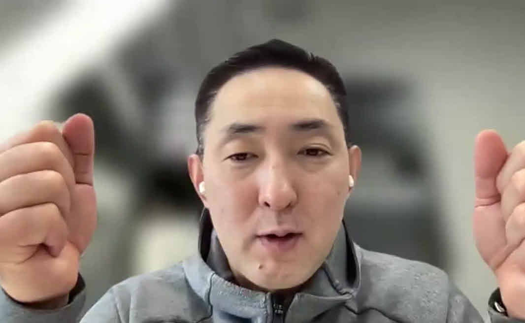 オンライン取材に応じた川北元コーチ