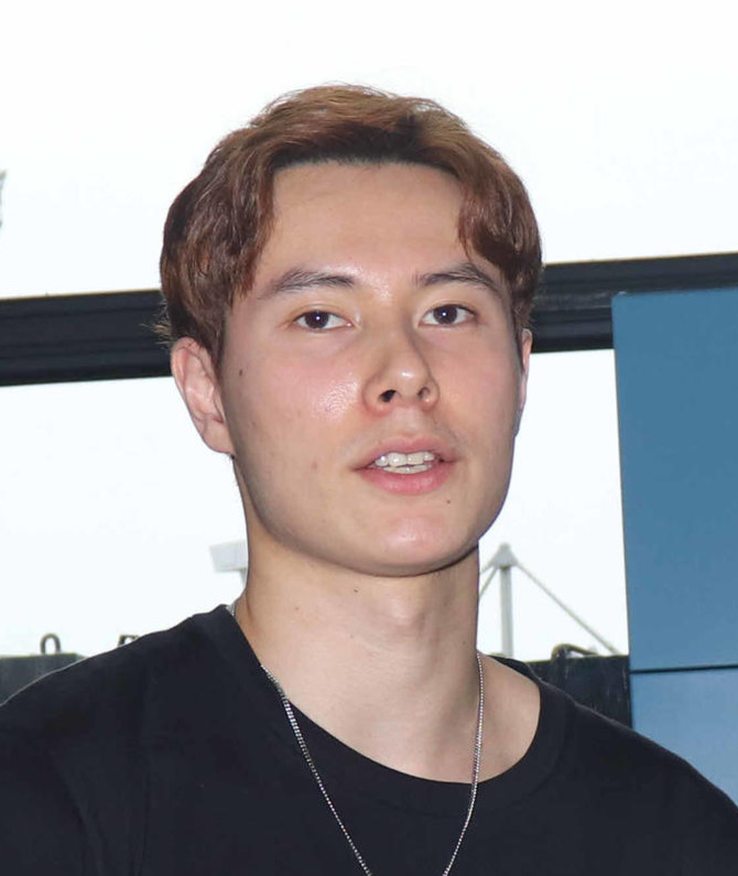 高橋藍（2024年5月1日撮影）