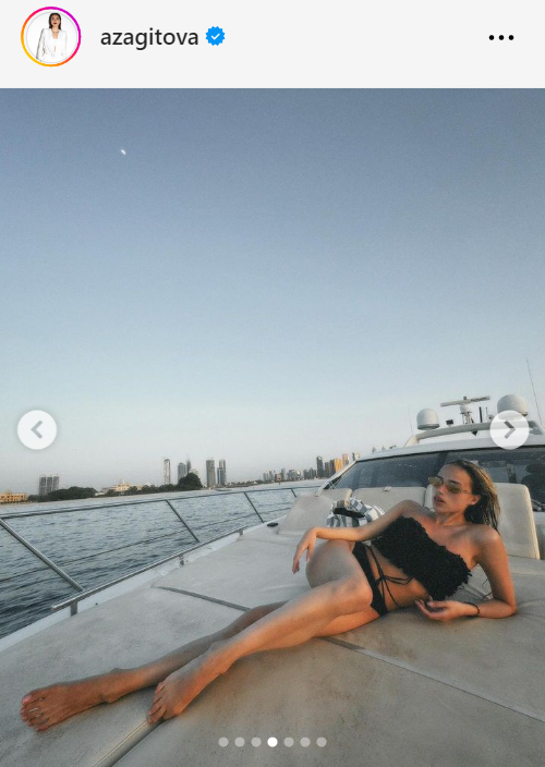 ザギトワのインスタグラムから