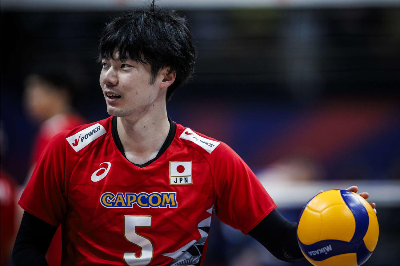 バレーボール男子日本代表の大塚達宣（C）FIVB