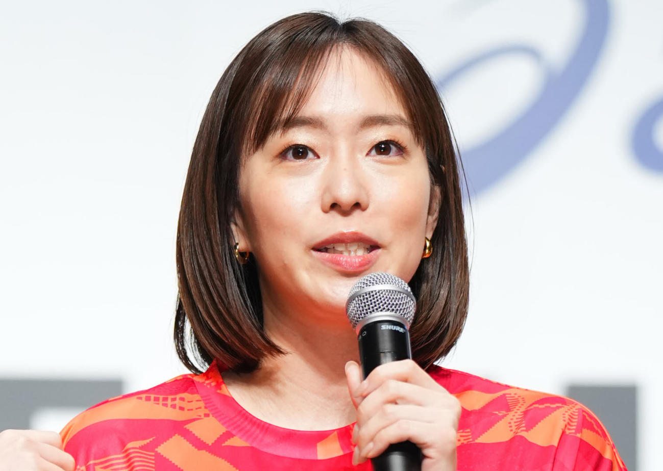 石川佳純さん（2024年4月17日撮影）