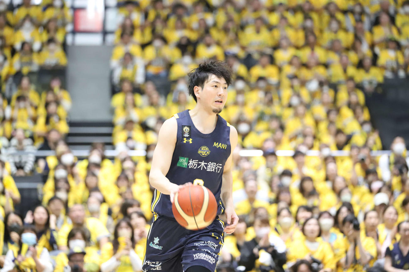 宇都宮との契約継続が決まった比江島慎