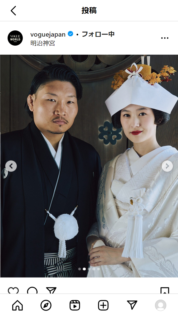 稲垣啓太のインスタグラムから