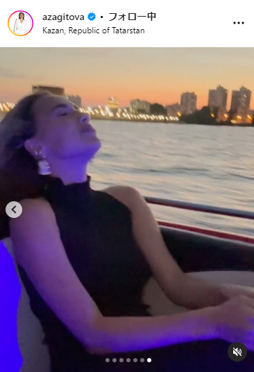 ザギトワのインスタグラムから
