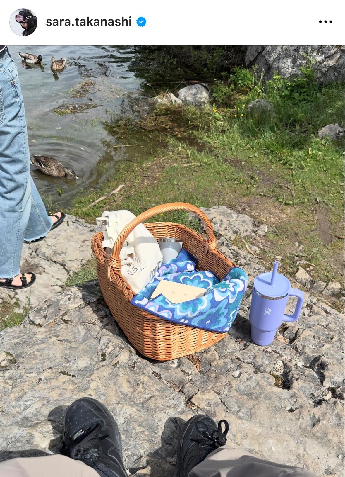 高梨沙羅のインスタグラムから