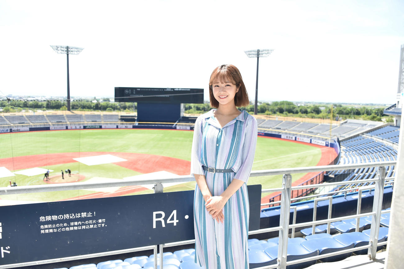 新潟でいちばん好きな場所の1つがエコスタ。新潟の野球をこれからも応援します！