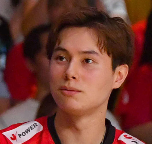 高橋藍（2024年6月撮影）