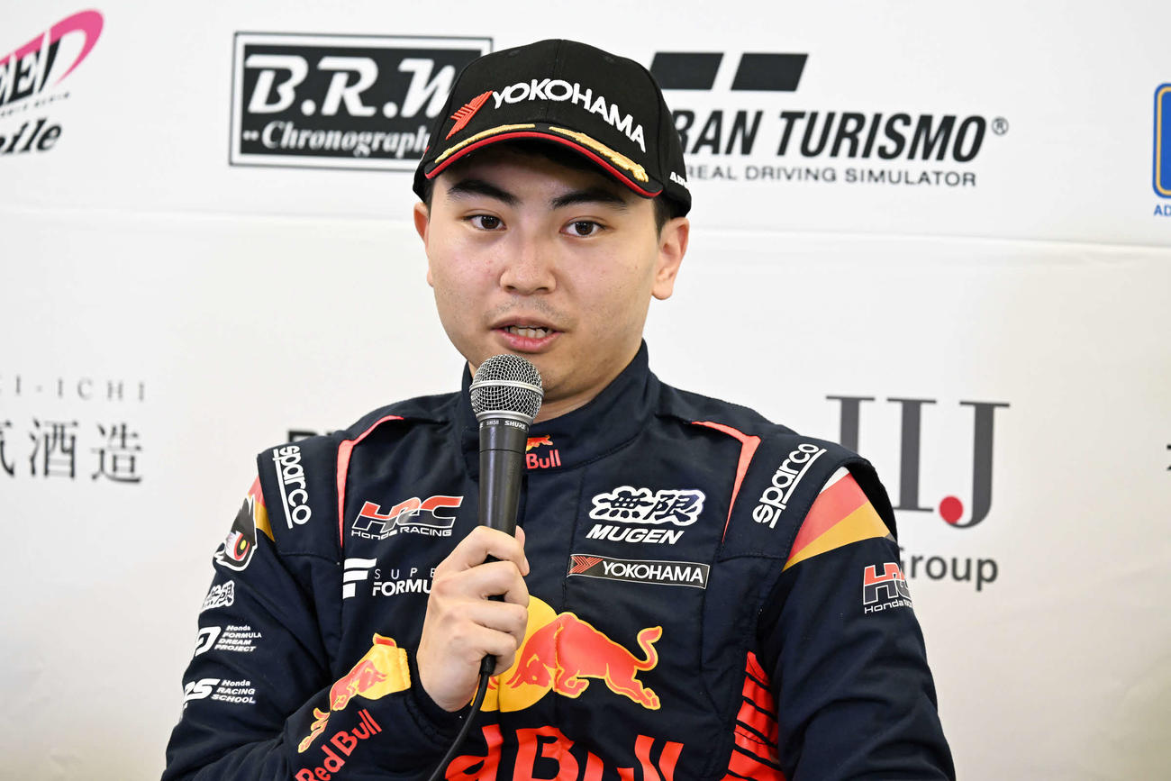 スーパーフォーミュラ第3戦　予選2位となった岩佐歩夢（JRP公式PHOTO提供）