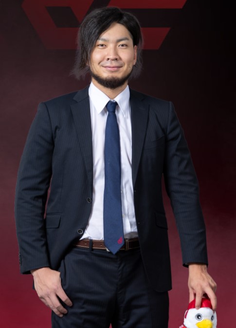 中屋敷侑史（レッドイーグルス北海道の公式HPから）