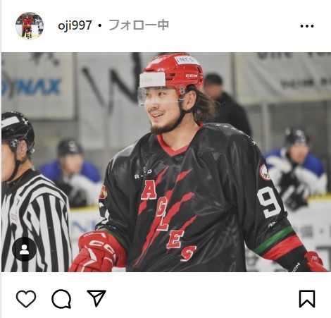 中屋敷侑史の公式インスタグラムから