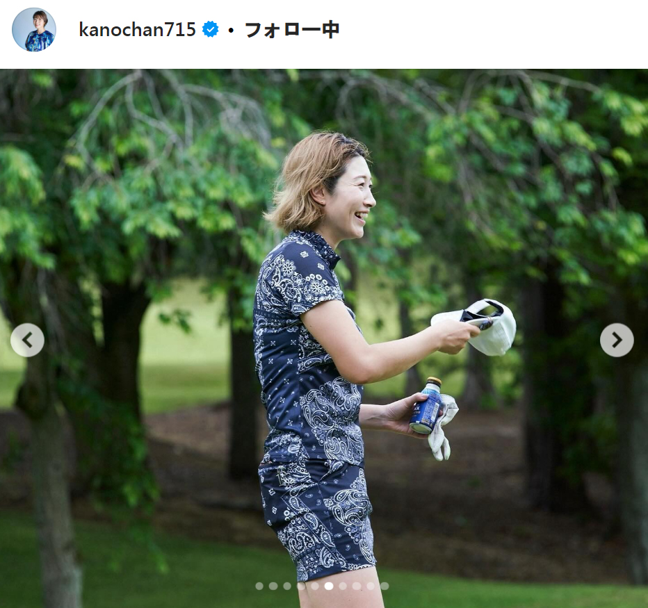 狩野舞子さんのインスタグラムから