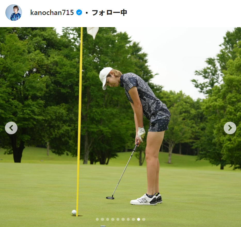 狩野舞子さんのインスタグラムから